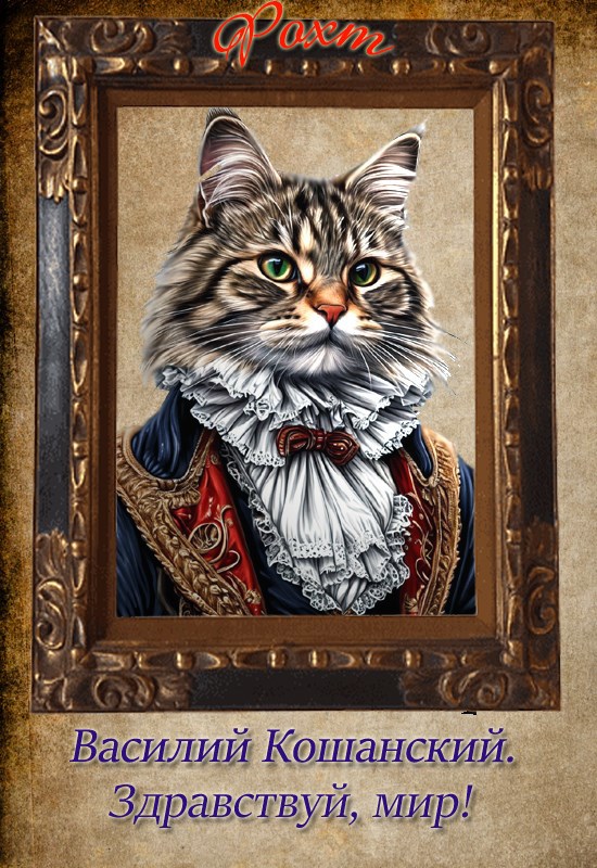 Василий Кошанский. Здравствуй, мир! - Фохт